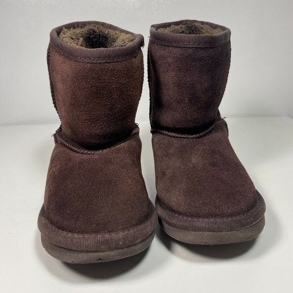 Ugg Youth Boots Classic Short 5281 Dark Brown Sz 12 - Picture 2 of 15